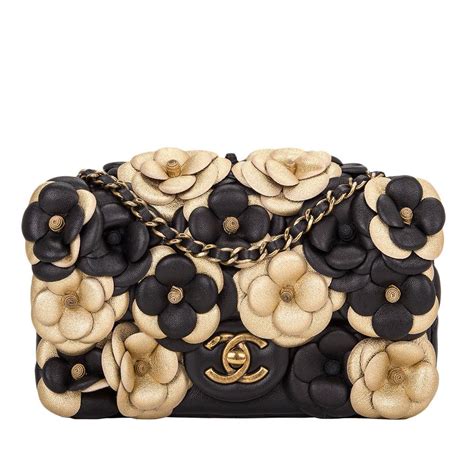 camelia flap bag chanel|Chanel camellia brooches.